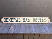 General Sam Houston Sign