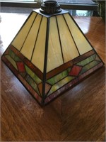 (2) Small Stained Glass Lamp Shadeslamps