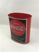 Coca-Cola Waste Basket 13"