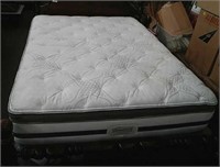Beauty Rest Queen Size Bed Set with Wood Frame,