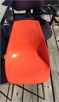 Mid Century Modern Orange Chair