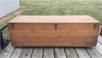 Old Wooden Storage Box