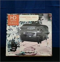 Box Small Portable Charcoal Grill