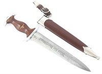 WWII GERMAN SA DAGGER BY E. PACK SOLINGEN