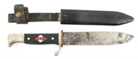 WWII GERMAN HITLER YOUTH KNIFE RZM MARKED 1937