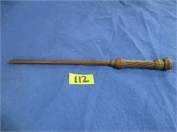 Copper rod - 14" long with decorative handle