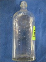 Clear 'Lydia Pinkham's Medicine' bottle