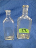 Clear 'Rundle Liniment' bottle/small old bottle