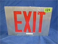 3 EXIT signs