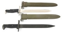 WWII US M1 BAYONETS WITH SCABBARD LOT OF 2