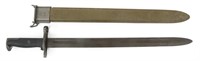 WWII US M1942 LONG BAYONET WITH SCABBARD
