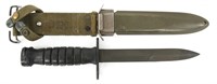 US ARMY M4 BAYONET WITH RUBBER HANDLE BY CAMILLUS