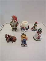 Lot of Misc Holiday Figurines