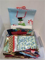 Lot of Re Usable Gift Bags Some Holiday Some Birt