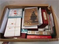 Box Full of Misc Christmas/Holiday Cards