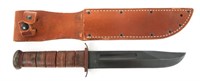 WWII USMC MARK2 FIGHTING KNIFE BY ROBESON SHUREDGE