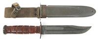 WWII USN MARK2 FIGHTING KNIFE BY KABAR