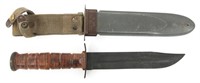 WWII USN MARK2 FIGHTING UTILITY KNIFE BY CAMILLUS