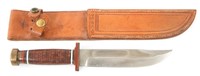 WWII US M.H. COLE FIGHTING KNIFE WITH SHEATH