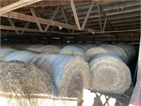 20 round bales 2nd crop mixed grass hay