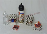 Nascar Racing ~ Tree Ornaments, Cards & Bottle