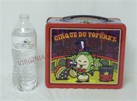 Cirque Du Tofurky Metal Lunch Box ~ Advertising