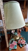 Floral Lamp and Decor