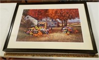 Aunt Martha's Autumn Heirloom Framed Print