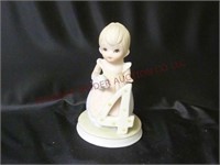 Lefton China 4 Years Old Birthday Girl Figurine