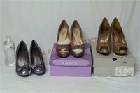 Womens High Heel Shoes ~ 9.5 - 10 ~ Lot of 3