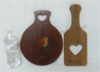 Hand Painted Board & Longaberger Butter Paddle