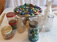 Assorted Vintage Marbles