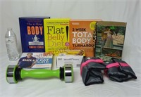 Exercise Books & Weights ~ Everything Shown!!!