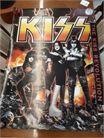The KISS Revolution Poster in Original box
