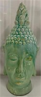 20" Ceramic Decorator Buddha Head