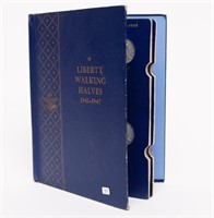 Coin Liberty Walking Halves Book Filled W/ 20