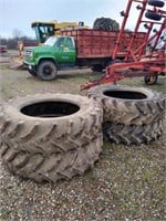 SET OF (2) TRACTOR TIRES