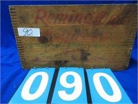 REMINGTON 16 GA. WOOD AMMO CRATE