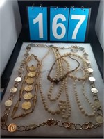 GROUP LOT ASSORTED NECKLACES
