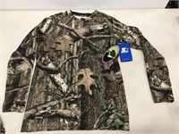New Starter Mossy Oak Size M Base Layer Shirt
