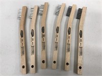 6 Osborne Stainless Steel Brushes