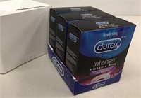 Durex Intense Pleasure Ring Box of 3