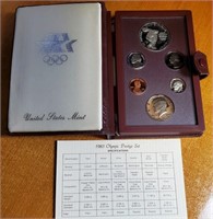 1983 OLYPIC PRESTIGE COIN SET  (37)