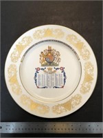 AYNSLEY Bone China Royaly Plate