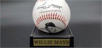 Willie Mays Commemorative Edition Baseball