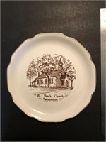 PALMERSTON CHURCH 22kt Gold Collingwood Plate