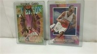 Two Allen Iverson Rookie Cards 96/97 Skybox