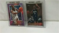 Two Stephen Marbury Rookie Cards 96/97 Skybox EX &