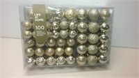 100 Holiday Ornaments