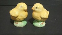 Vintage Baby Chicks S&P Shakers